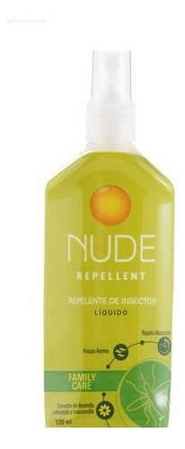 Nude Repellent Repelente De Insectos - - mL a $154