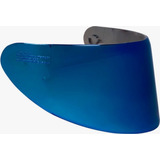 Viseira Capacete Axxis V18b Azul Espelhada 2mm Original