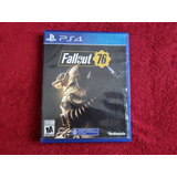 Fallout 76 Para Playstation 4 Standard Edition Físico Ps4 