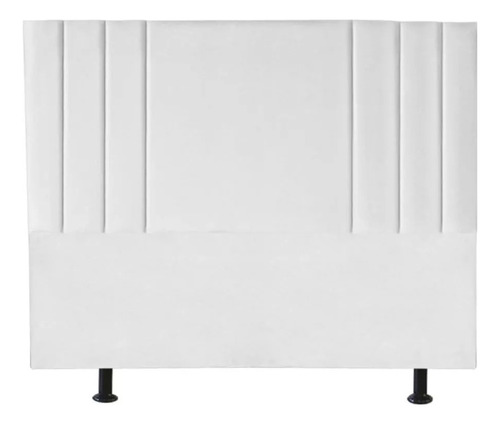 Cabeceira Queen Cama Box 160cm Grecia Corino Branco C/frame