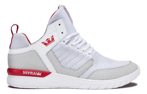 Tenis Supra Method White Risk Red White Junior 58022-174 | Envío gratis