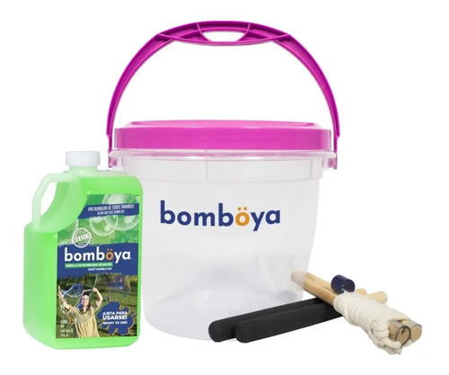 Juguetes Niños | Kit Burbujas Gigantes De Jabón | Bomboya®