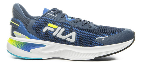 Zapatillas Fila Racer Marker Hombre Running Azul