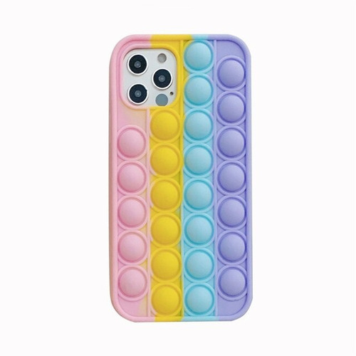 Fidget Rainbow - Carcasa De Silicona Suave Para iPhone