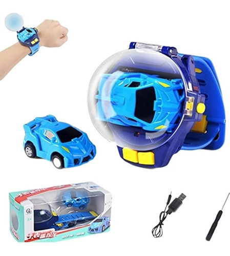 Reloj Carro Control Remoto Rc Juguete Niños Novedad Innovaci