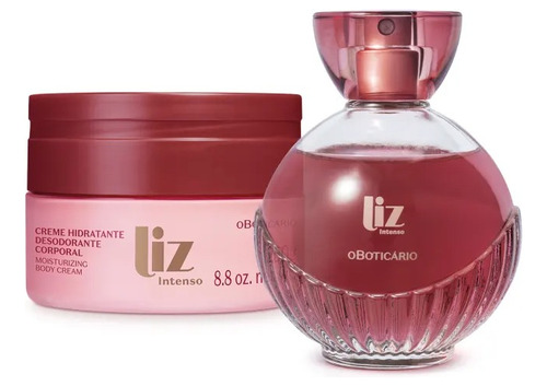 Combo Liz Intenso: Desodorante Colônia 100ml + Creme Hidratante Desodorante Corporal 250g