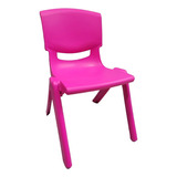 Silla Infantil Reforzada Apilable De Plastico Resistente