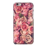 Funda Celular Rosas Flores Dama Mujer Disp Todos Los Cel # *