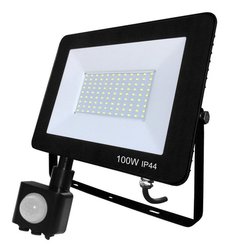 Luz Foco Proyector ( Reflectoresslim C/sensor 100w 6500k