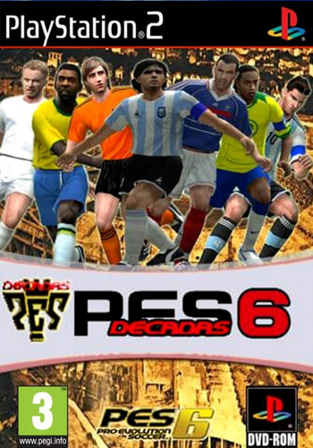 Ps 2 Pes Décadas / Pes 6 / Juego Play 2 / Fútbol / V3