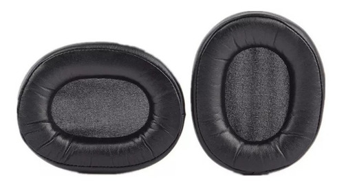 Almohadillas Para Sony Mdr 7506 V6 V7 Cd900st Cuero Negro