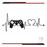 Calca Sticker Vector Latido Para Gamers 25x9cm 1pza