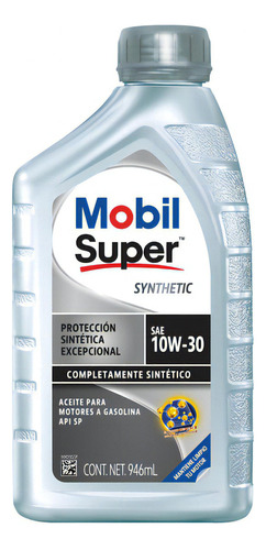 Mobil Super Synthetic 10w-30 Litro Api Sp Mobil 127828