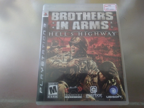 Juego De Playstation 3 Ref 01,brothers In Arms Hells Highway