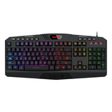 Redragon Teclado Gamer K503 Harpe, Teclado De Membrana