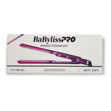 Plancha Babyliss Nanotitanium Degrade 1 1/2 Color Fucsia/violeta