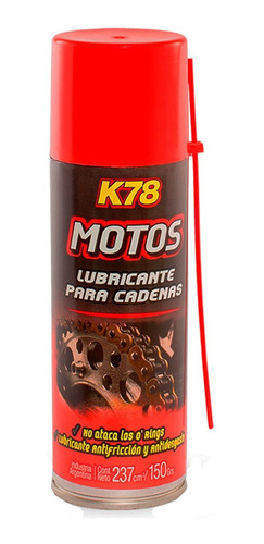 Lubricante Para Cadenas Moto En Aerosol Calidad