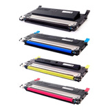 Kit 4 Toner Clt407 Colorido Para Clx-3185n Clx-3185fn 3185fw