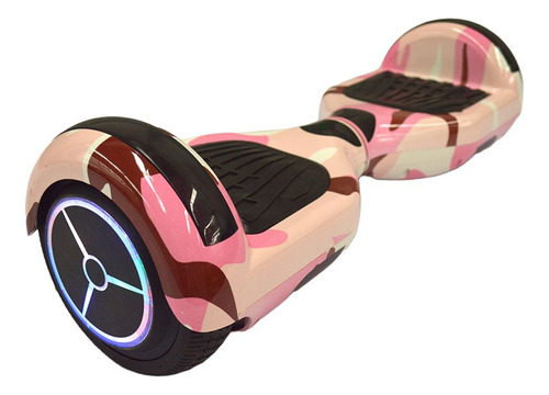 Skate Elétrico Hoverboard 6.5 Polegadas Com Led E Bluetooth