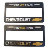 Par Porta Placas Autos Chevrolet Ancho (2 Piezas)