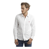 Camisa Levi's Barstow Western Shirt Blanco