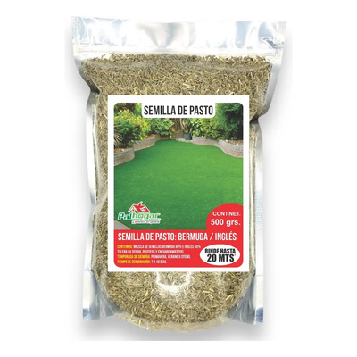 Semilla De Pasto Mezcla Bermuda\u002Fingles 500 Gr  | Envío gratis