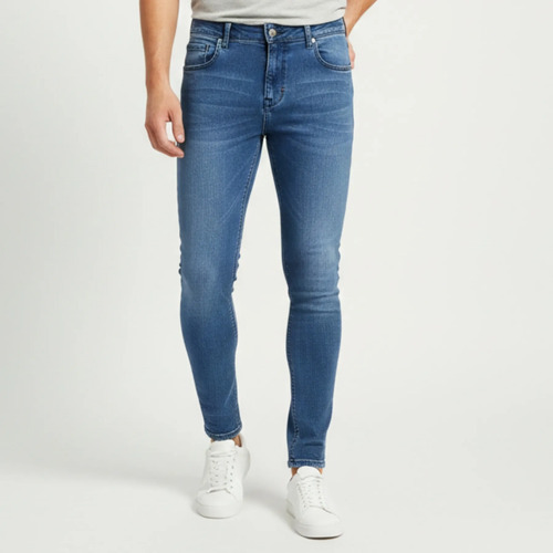 Jeans Hombre Skinny Aesthetic Moda Pantalón Stretch | MercadoLibre