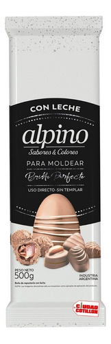 Tableta Alpino Chocolate Con Leche 500g