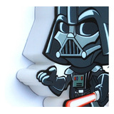 Lampara Mural 3d Mini Darth Vader Star Wars Color Negro