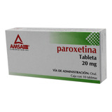 Paroxetina 10 Tabletas 20mg