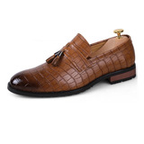 Zapatos Oxford De Mocasines De Moda Para Hombre