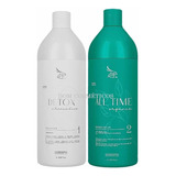 Kit Zap Shampoo Detox Antirresiduos + Máscara All Time Organic Zap 2x1l