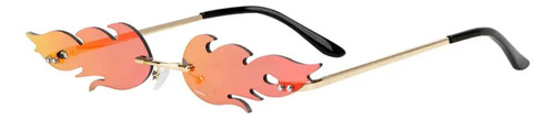 Lentes De Llamas Gafas De Sol Flama Fuego Modernos