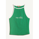 Camiseta Mujer Seven M/s Verde Poliéster 28095750-60850