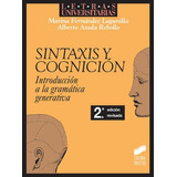 Libro Sintaxis Y Cognicion Introduccion A La Gramatica Nuevo