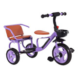 Triciclo Doble Bicicleta Para Niños 2 - 6 Años 