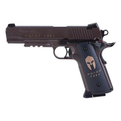 Sig Sauer 1911 Spartan Full Metal Blowback De Postas Cafe Obscuro 1143 Mm | Meses sin interés