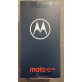 Celular E20 Motorola Negro Con Gris