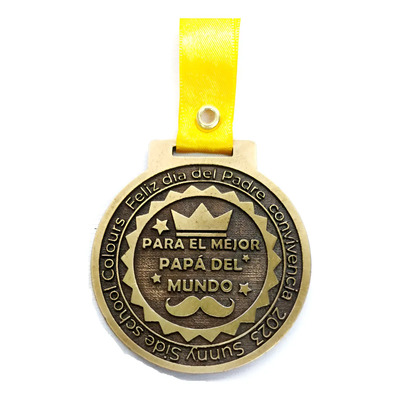 Medalla Metalica Personalizada 50 Piezas | Envío gratis