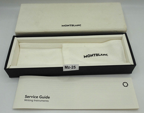 Estuche Originalpara Pluma  Mont Blanc C/polvera #mz-25