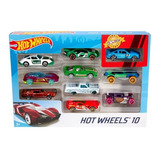 Hot Wheels Die Cast Paquete De 10 Autos Diferentes Modelos