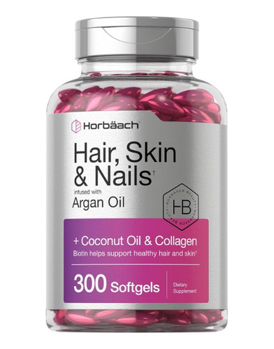 Hair Skin And Nails Horbaach - Unidad a $457