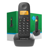 Telefone Intelbras Sem Fio Ts2510 C/identificador Luminoso