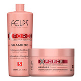 Felps Kit Shampoo E Máscara Xforce Tratamento Fortificante