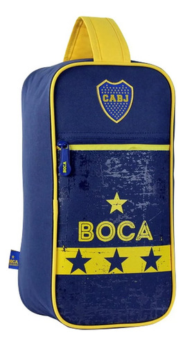 Botinero Boca Juniors Futbol 14 Licencia Oficial Dygsport