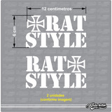 Adesivo Rat Look Style Rebaixados / Fusca / Kombi / Gol / 