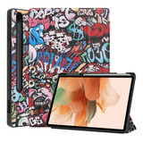 Funda Para Samsung Tab S7 Fe T736 12.4 S7 Lite 2021 Graffiti