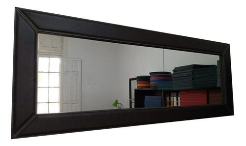 Espejo Forrado En Eco Cuero 1,60 × 60 Cm (liso)