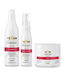 Yellow Color Care Shampoo+mascarilla+leave-in Serum