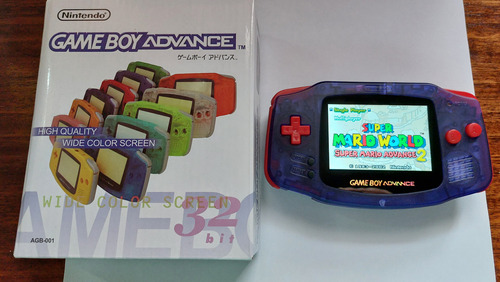 Nintendo Game Boy Advance Ips V5 + Ez Flash